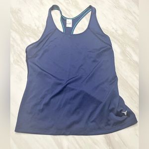 Old Navy blue activewear tank